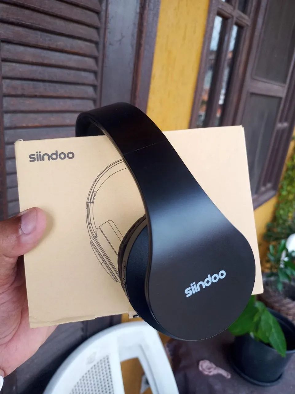 Fone de Ouvido Bluetooth Sem Fio Siiindoo64308567476355121