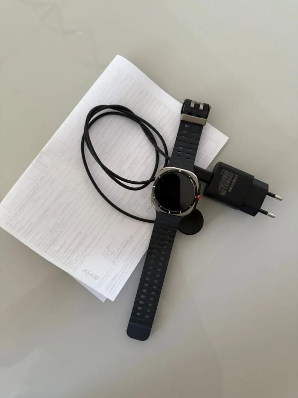 Samsung Galaxy Watch Ultra com nota e garantia. - Foto 2