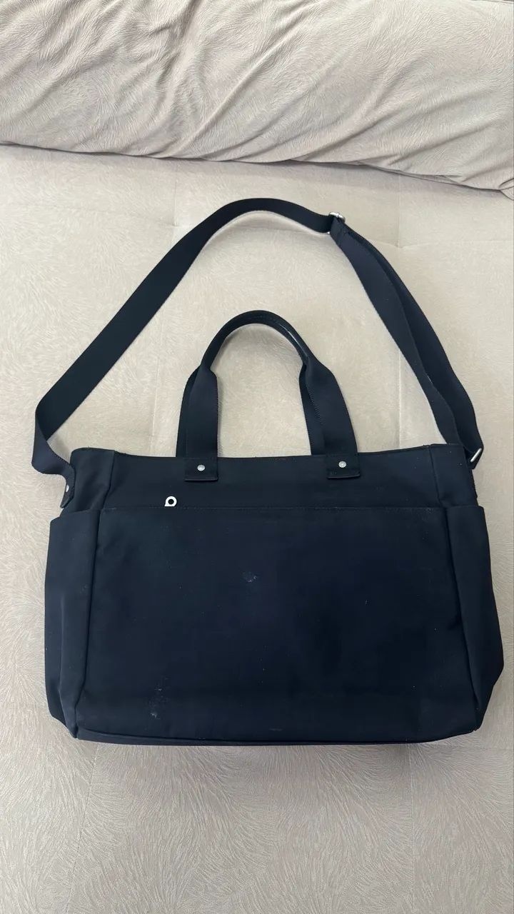 Bolsa UNCLE K - preta - notebook- muitas divisorias  - Foto 2