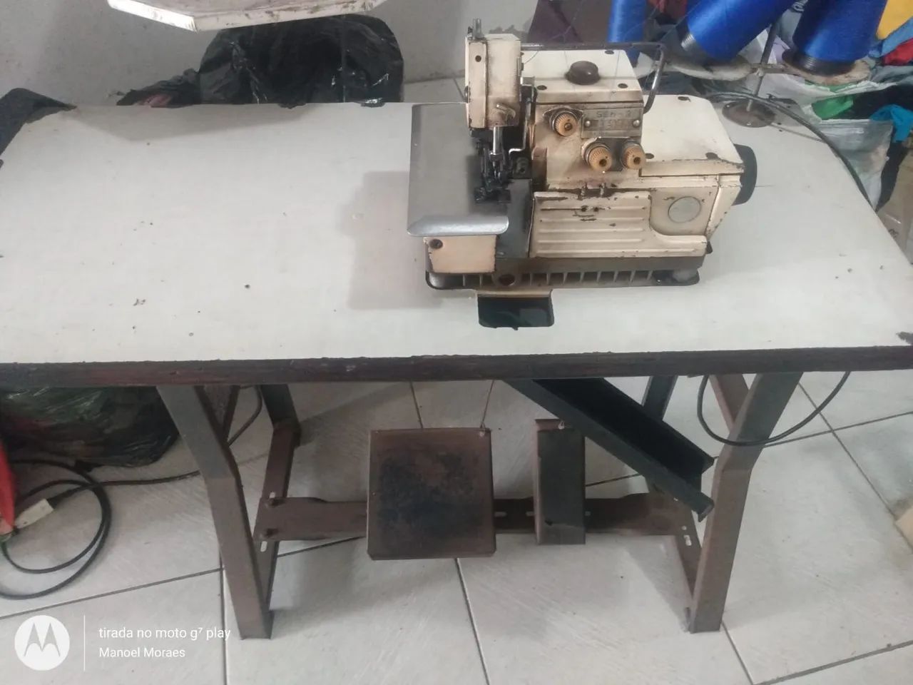 Máquina overlock industrial 64167760768771121