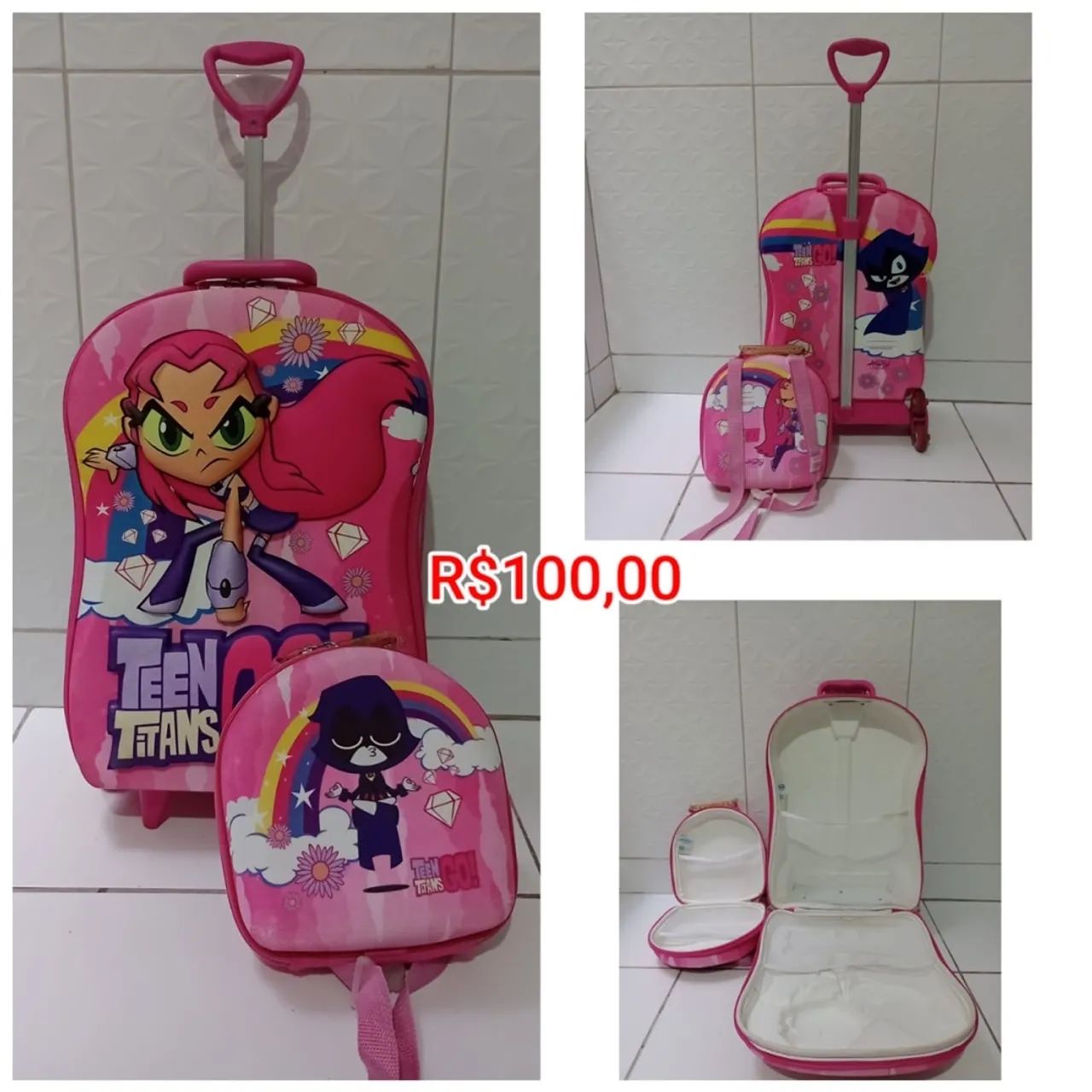 Mochilas de rodinhas escolares infantis