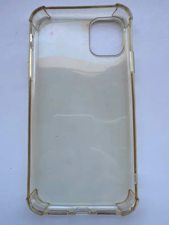 Capas para iPhone 11 - Transparente e Vermelha - Foto 3