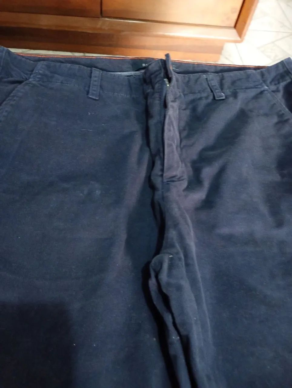 Calça Masculina Azul Marinho Richards 44