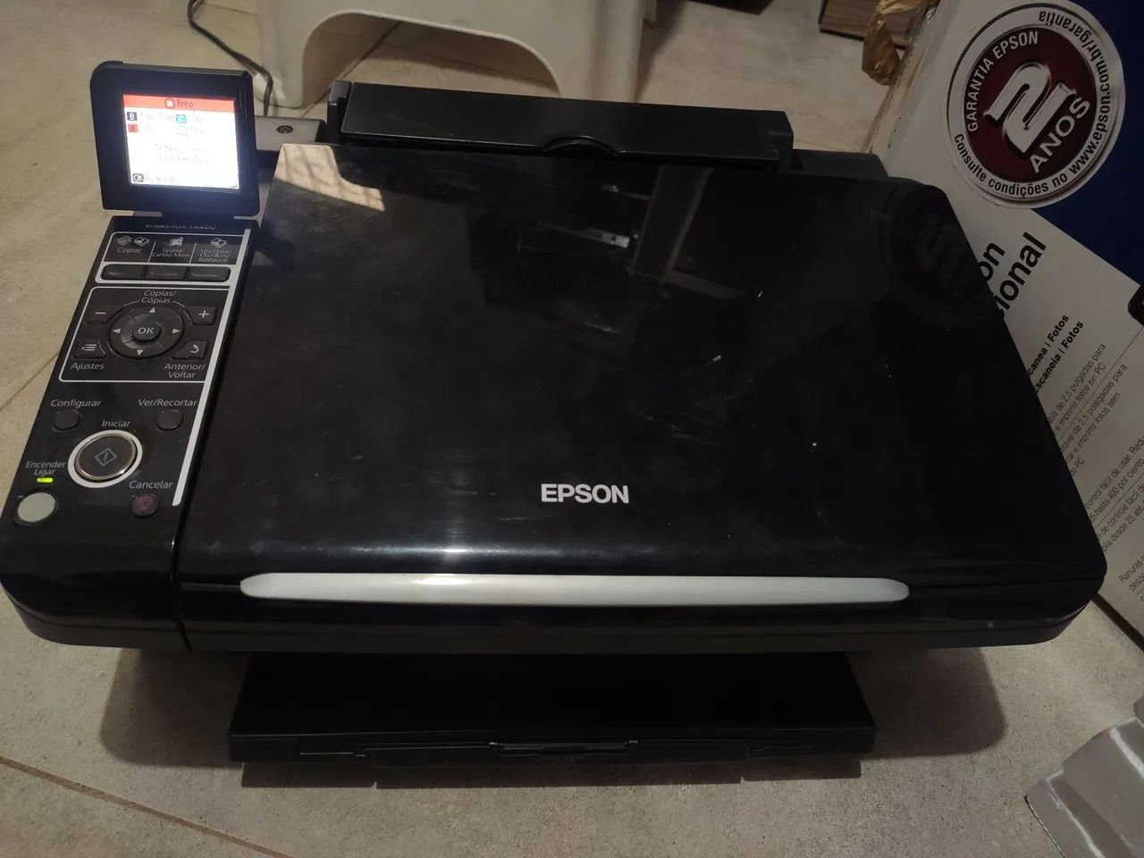 Impressora Multifuncional Epson Tx 400 detalhes