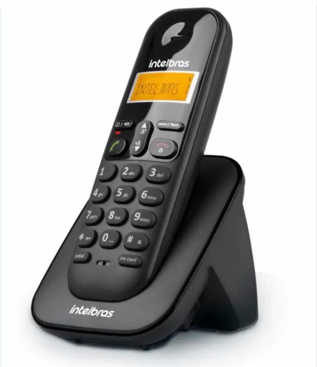 Kit Telefone Sem Fio Ts 3110 + 6 Ramais Ts 3111 Intelbras Preto - Foto 3