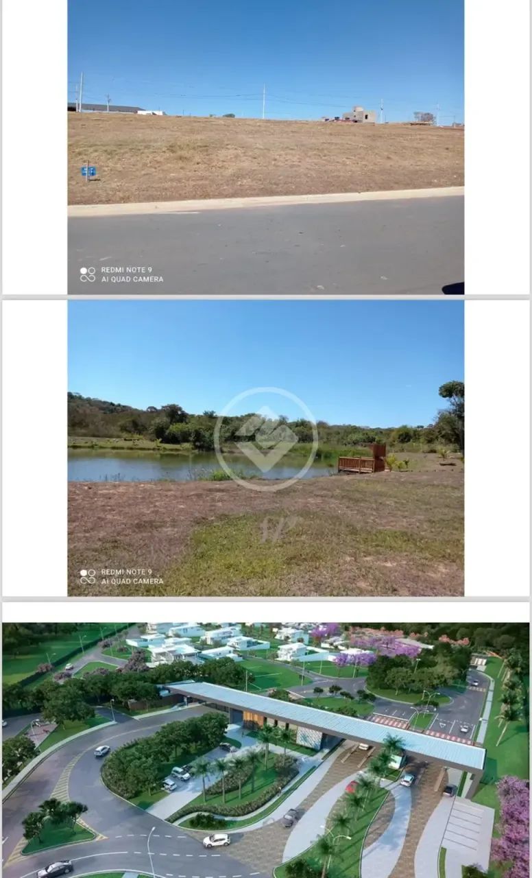 REF: OFFICE2567 Terreno no condomínio Jardins Porto, com 397,07m², Senador Canedo-GO codig - Foto 2