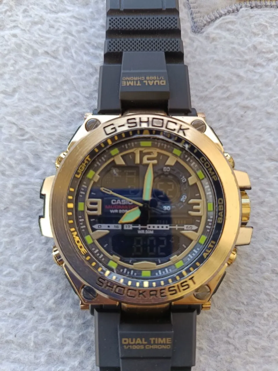 Relógio G-Shock Masculino Dourado