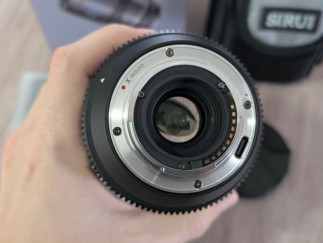 Lente Sirui 40mm T1.8 1.33X Anamórfica FUJI CINEMATICA - Foto 4