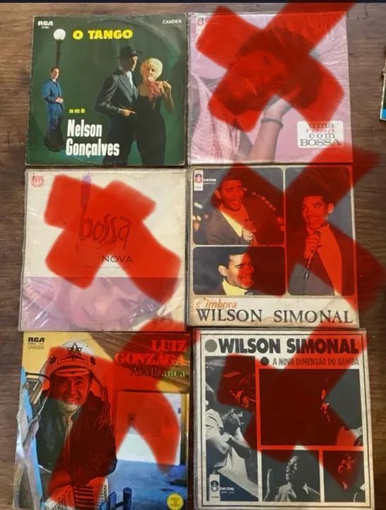 Coleção de Discos de Vinil Bossa Nova