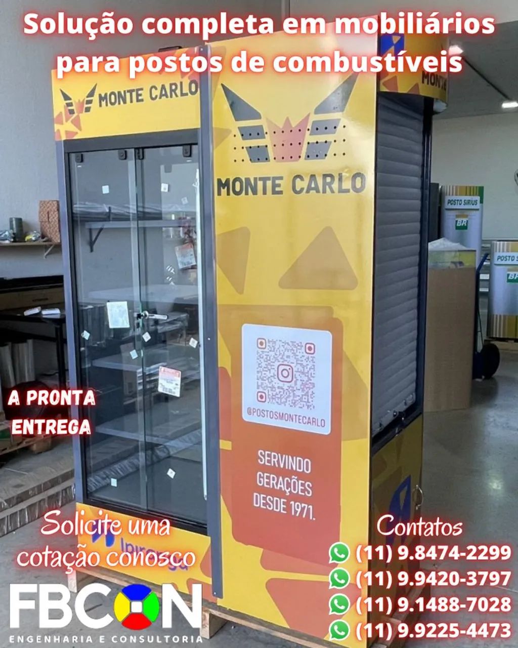 Mobiliários, expositores e comunicação visual para postos de combustíveis  - Foto 2