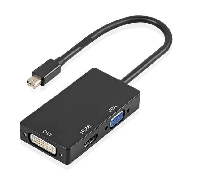 Cabo Conversor Mini Displayport Para Vga/Hdmi/Dvi Tomate  MTV-607 - Foto 2