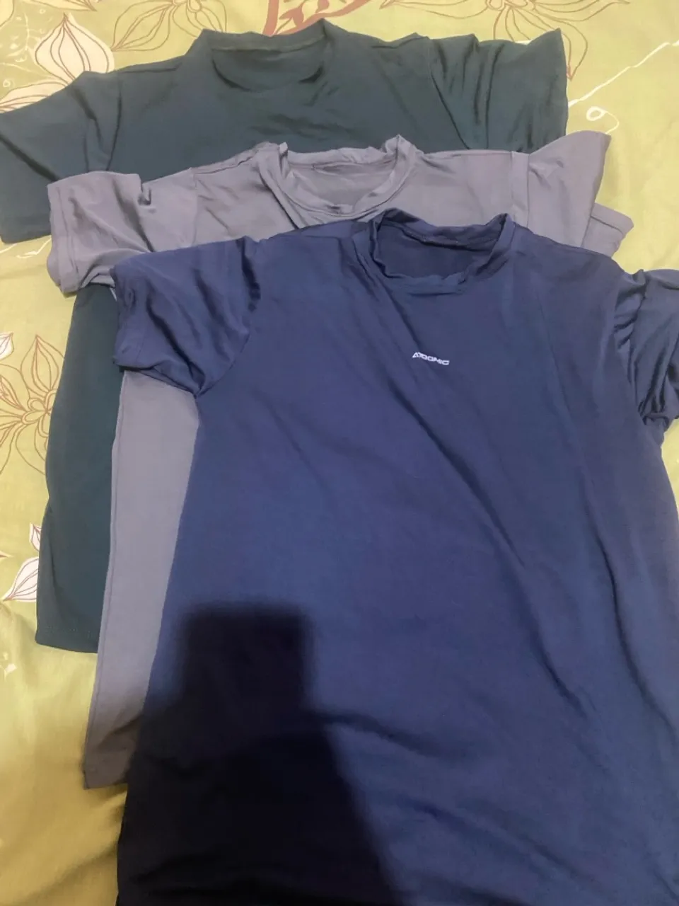 Kit com 3 Camisetas Esportivas Unissex