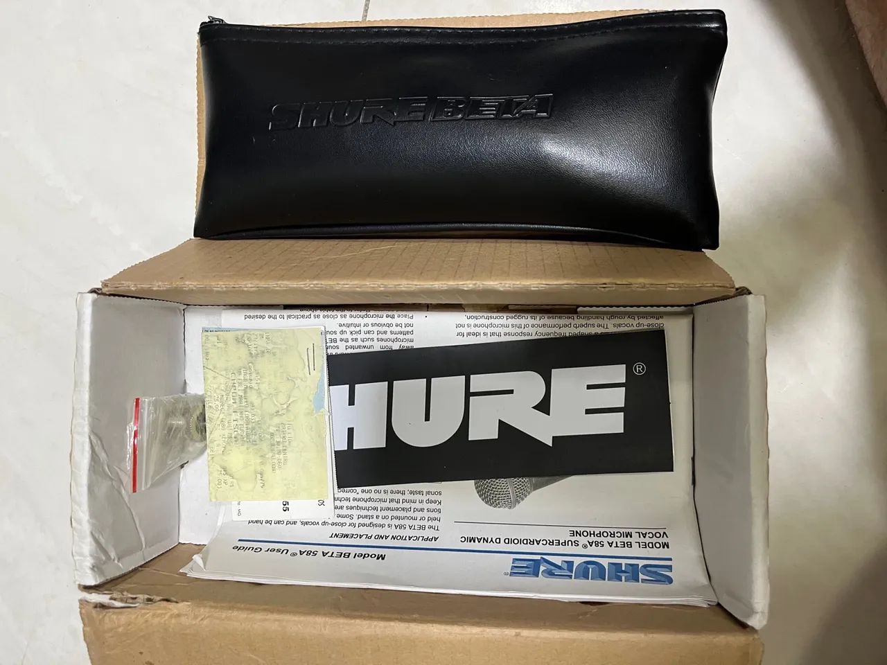 Microfone Shure Beta 58a ORIGINAL - Foto 5