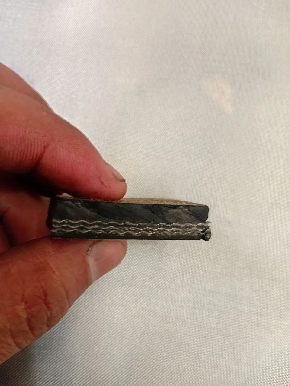 Manta de borracha lonada para picape 2,10x91x10mm - Foto 2