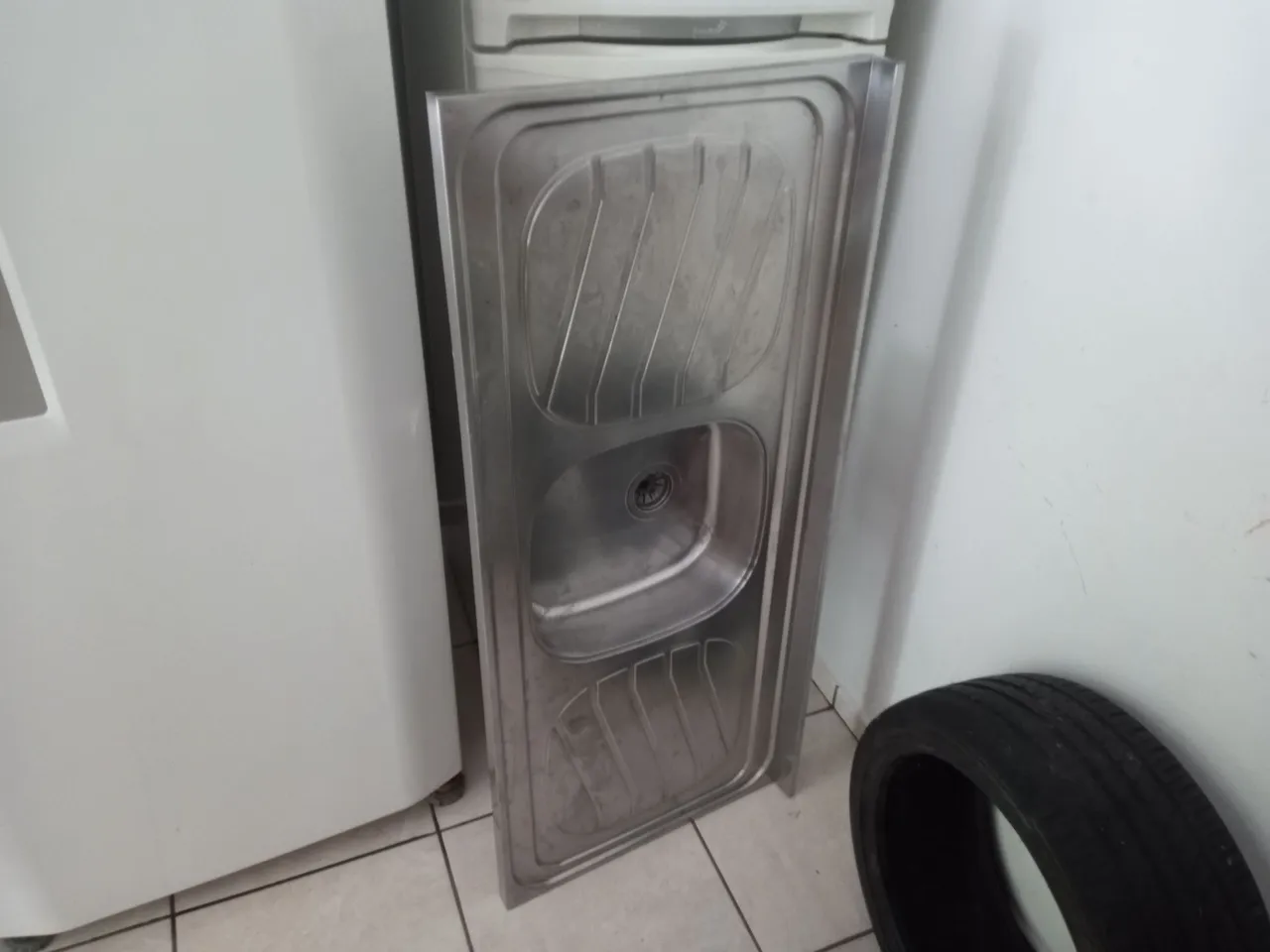 Tampo de pia inox Franke