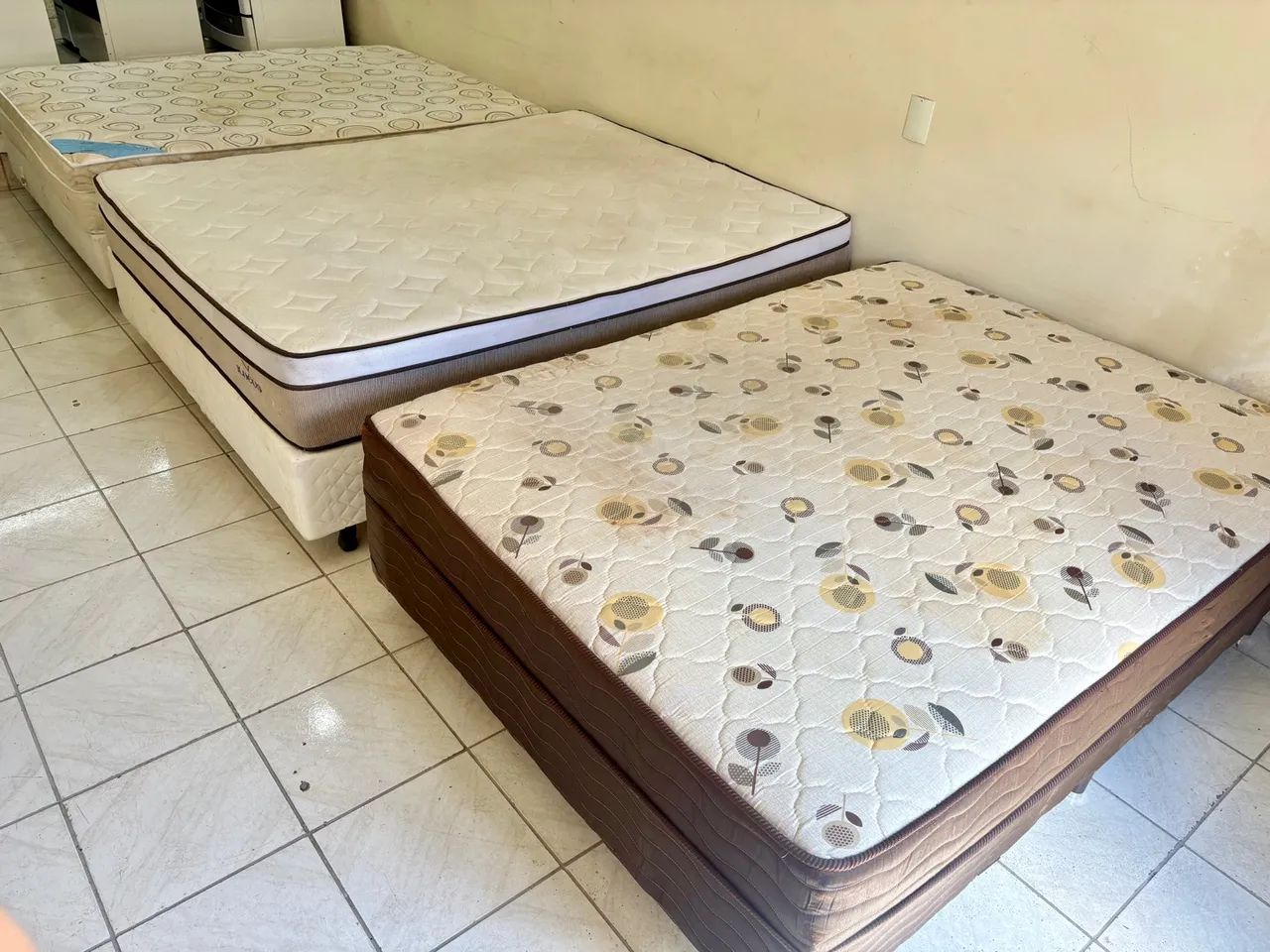 Cama box de casal Queen , cama de casal , conjunto box 