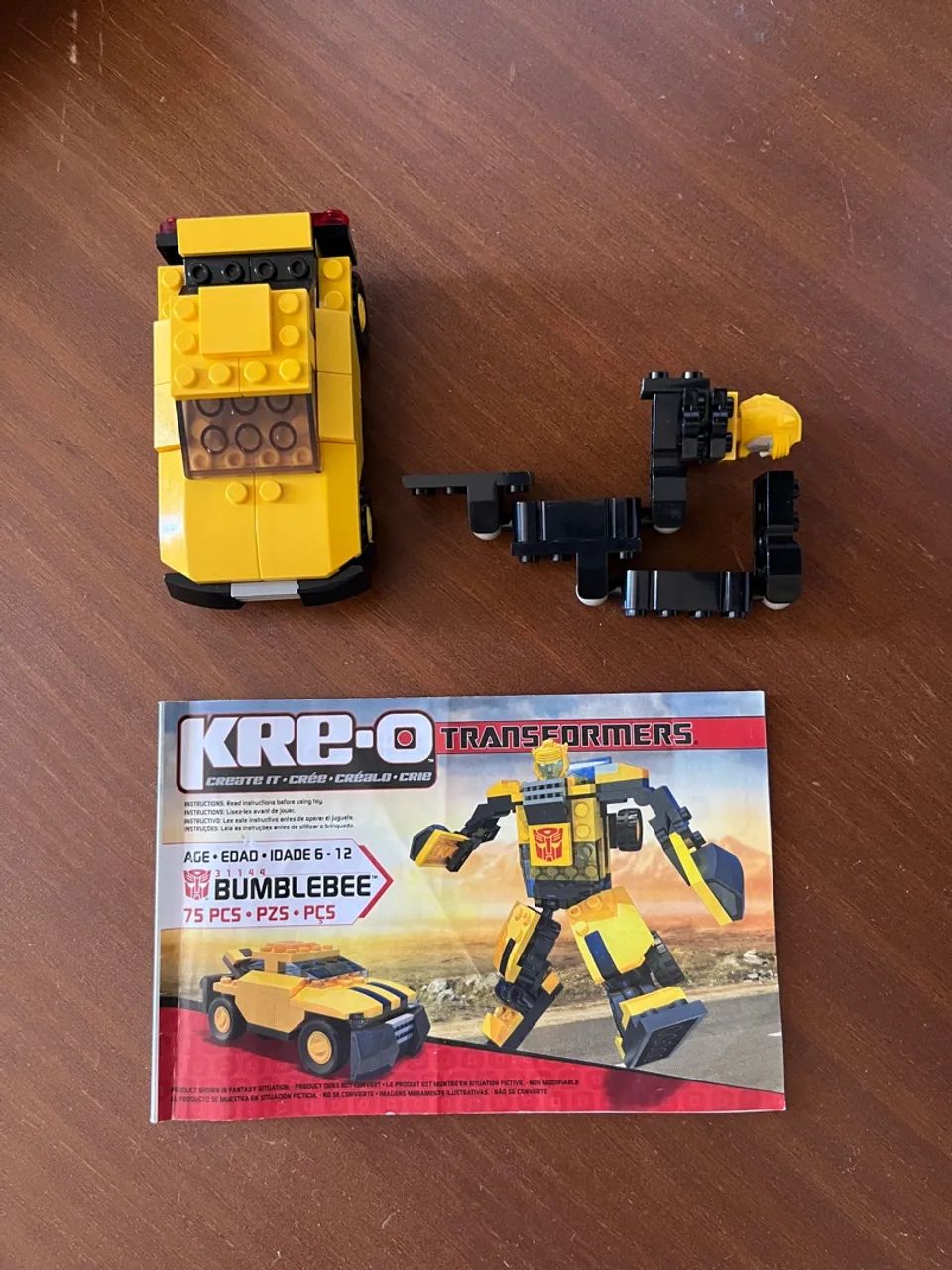 Blocos de montar - Kre-O Transformers Bumblebee - Foto 2