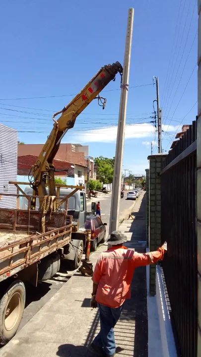 Poste de Concreto + Frete Grátis (Fortaleza), Kit Enel Orçamento Individual. - Foto 4