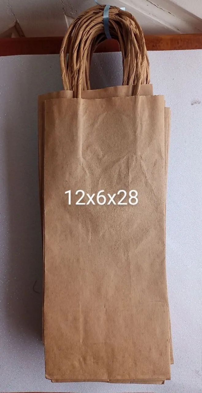 Sacolas de Papel Kraft  - Foto 4