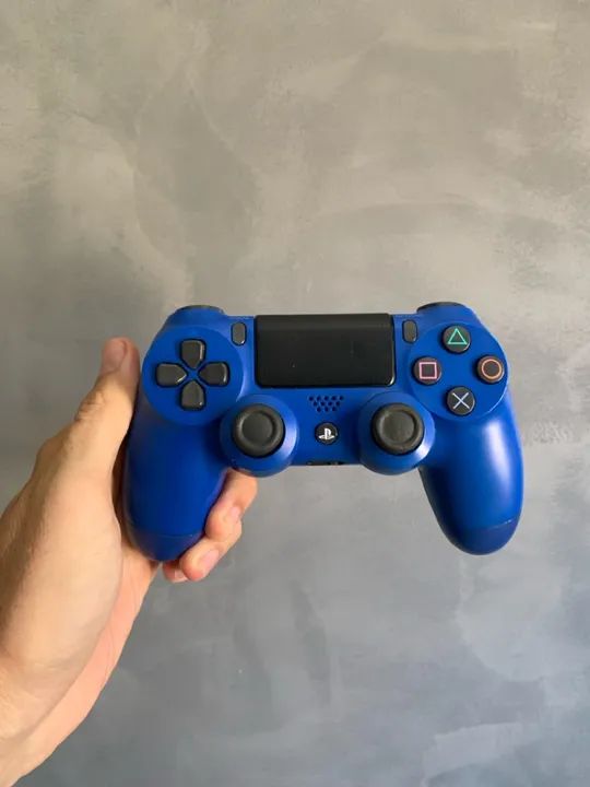 Controle Playstation 4 Azul  - Foto 2