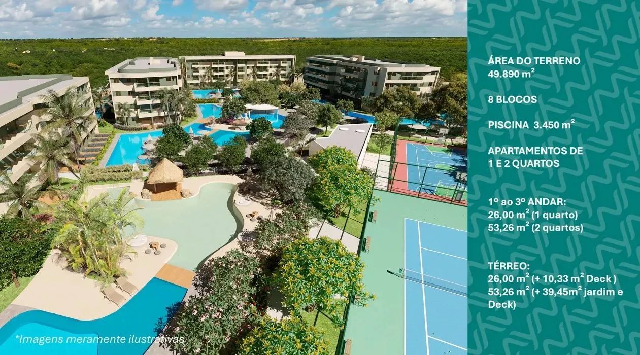 MY BEACH EXPERIENCE | NOVO | 53M² | 2 QUARTOS | MURO ALTO - PE - Foto 3