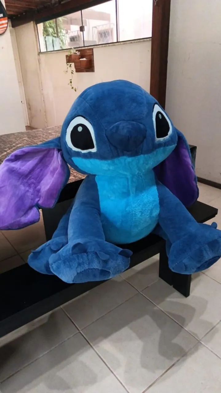 Urso de pelúcia Stitch (R$ 390,00) e Angel (R$220,00) - Foto 2