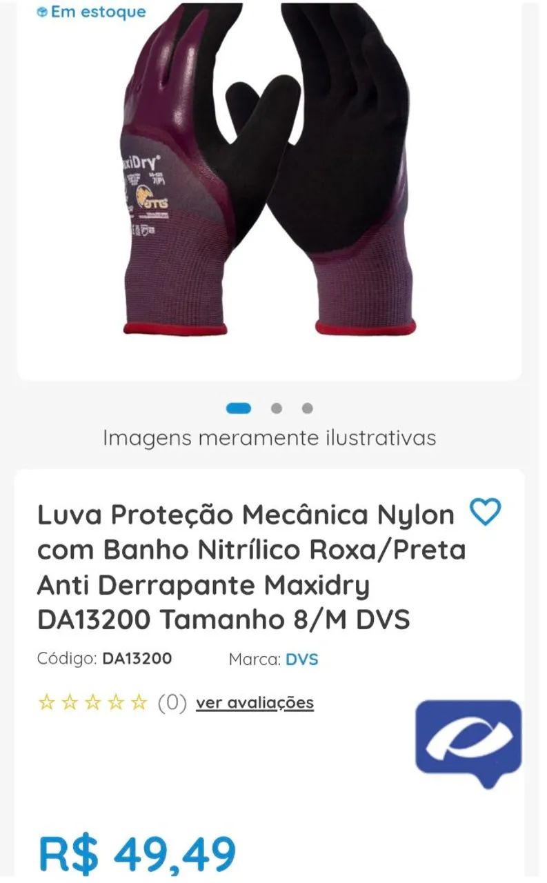 Luva Maxidry Total Óleo Graxa Tijuca RJ  - Foto 4