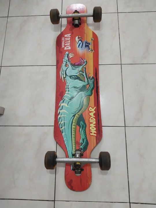 Skate Long Douglas da Lua Hondar - Foto 4
