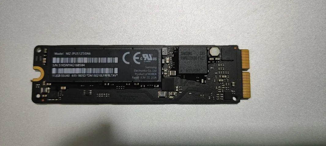 ssd 256 e 512 gb samsung apple original Macbook Air ou Pro - Foto 5