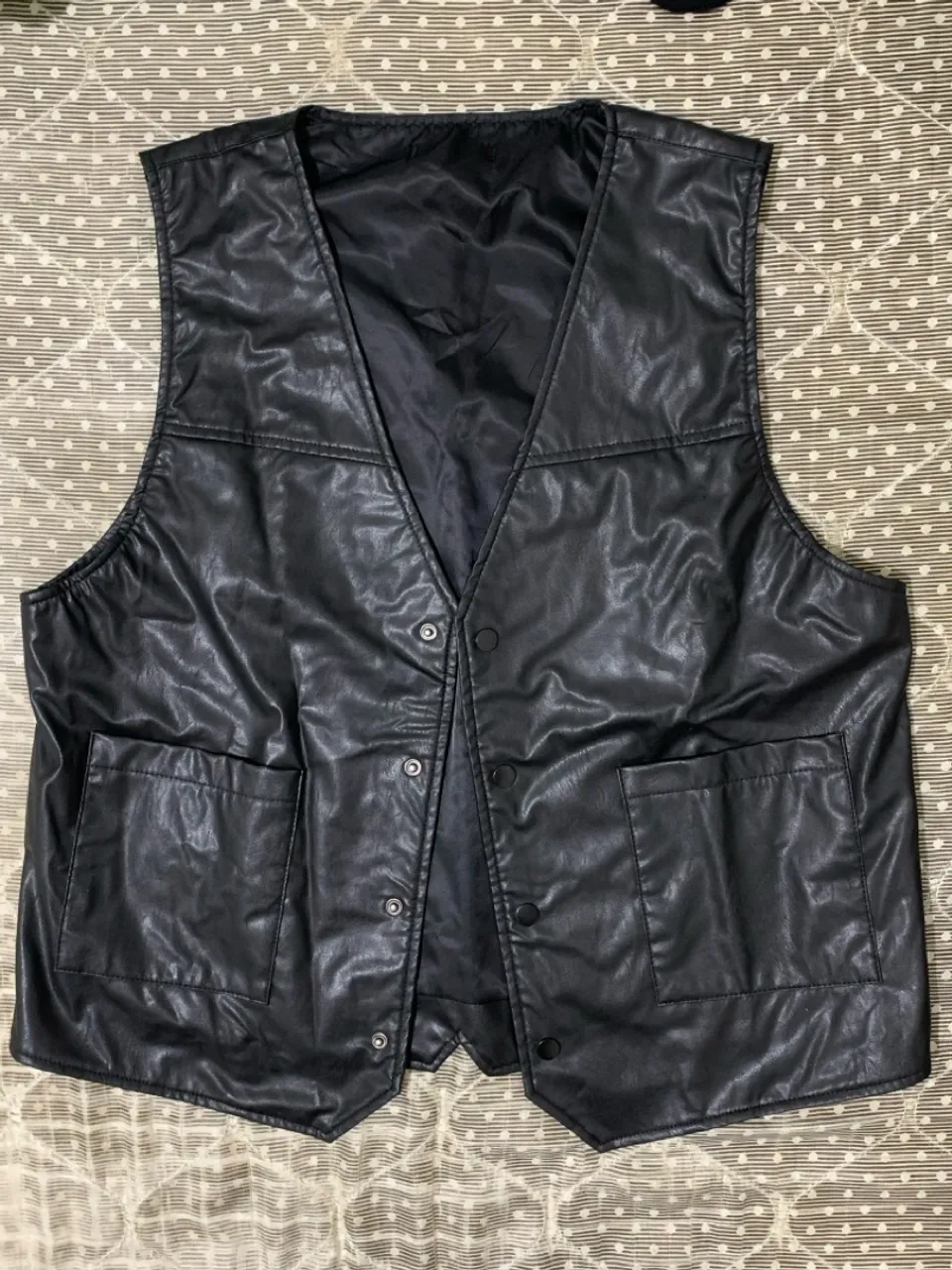 COLETE PRETO MASCULINO