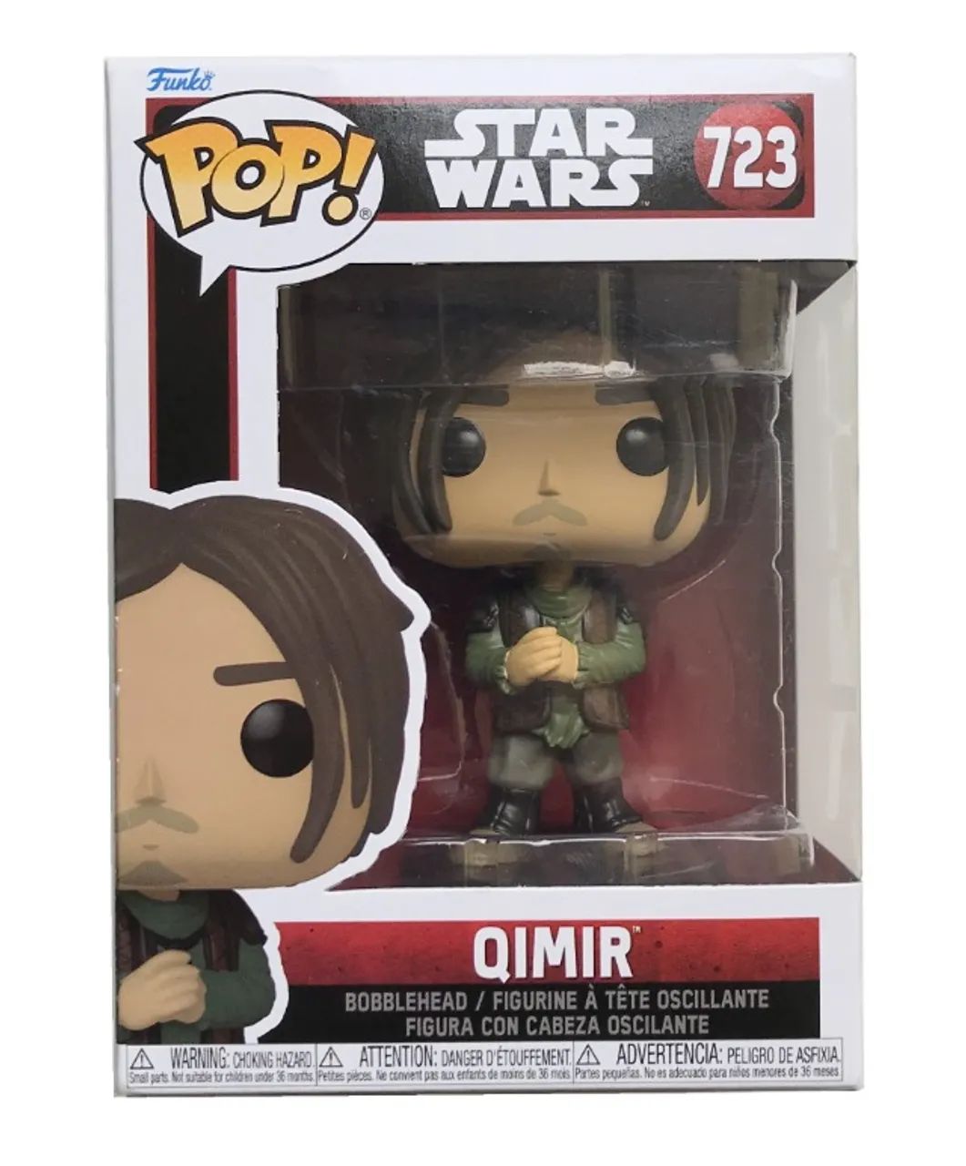 Boneco Funko Pop! Star Wars Acolyte - Qmir 723 Original