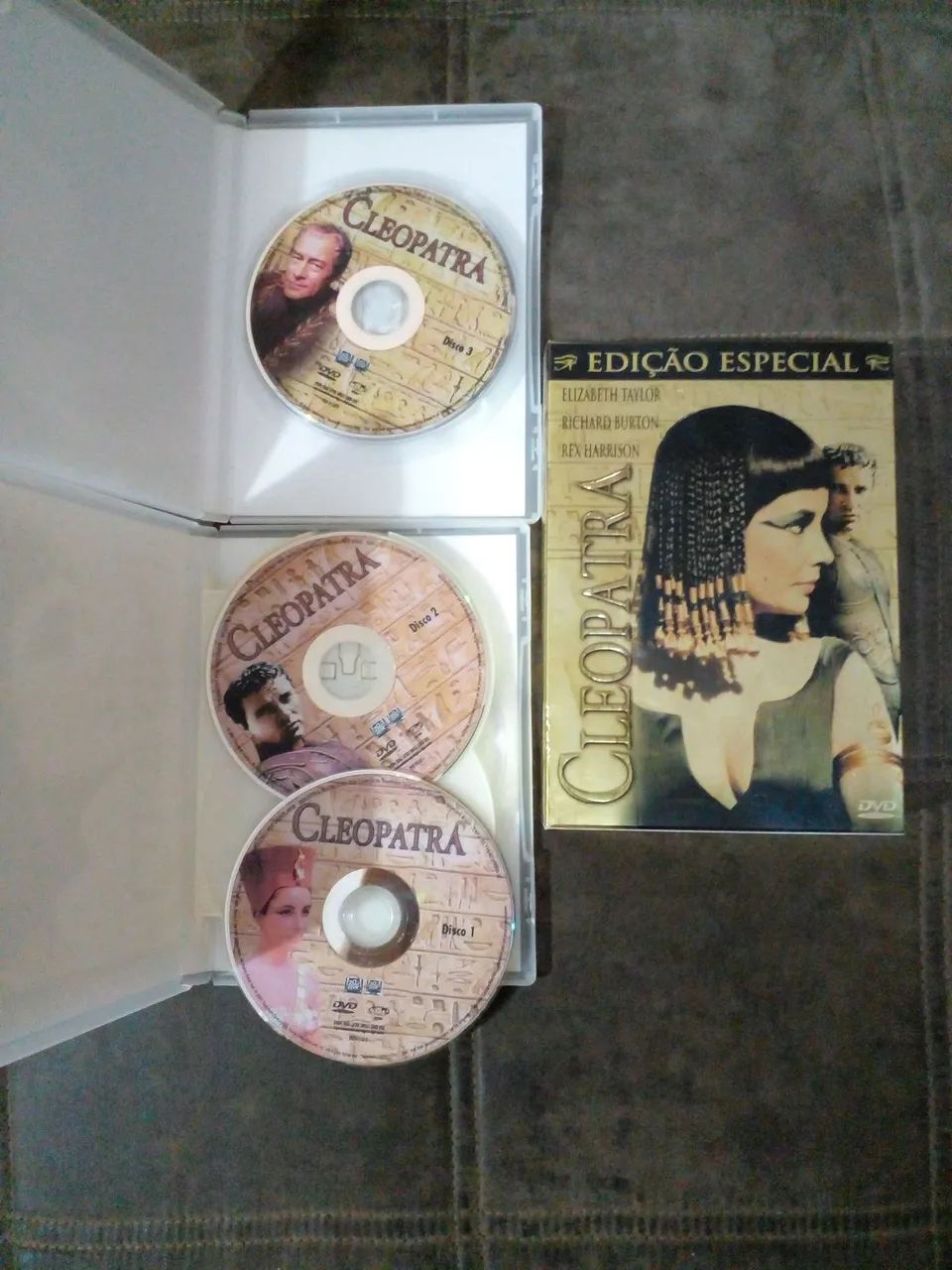 Dvd raro Cleópatra (colecionador) - Foto 2