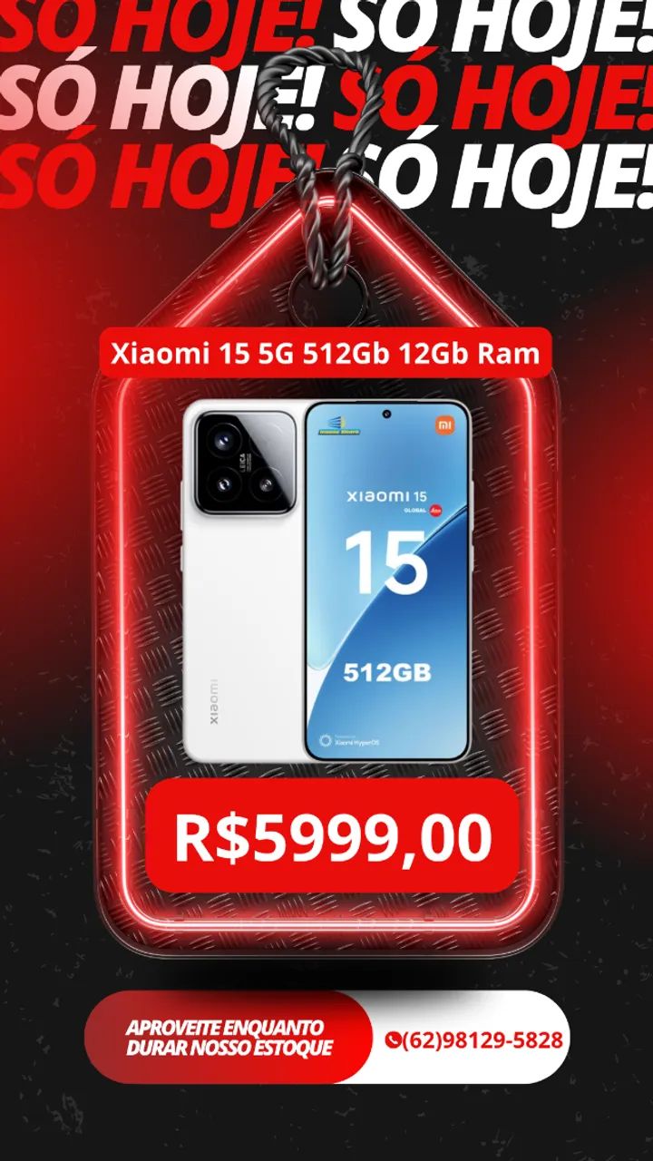 Xiaomi 15 Completo Com Carregador 512gb/12gb Ram Global Nfc Lacrado Entregamos