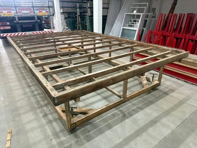 Mesa fixa industrial Agmaq para corte de vidro - Foto 2
