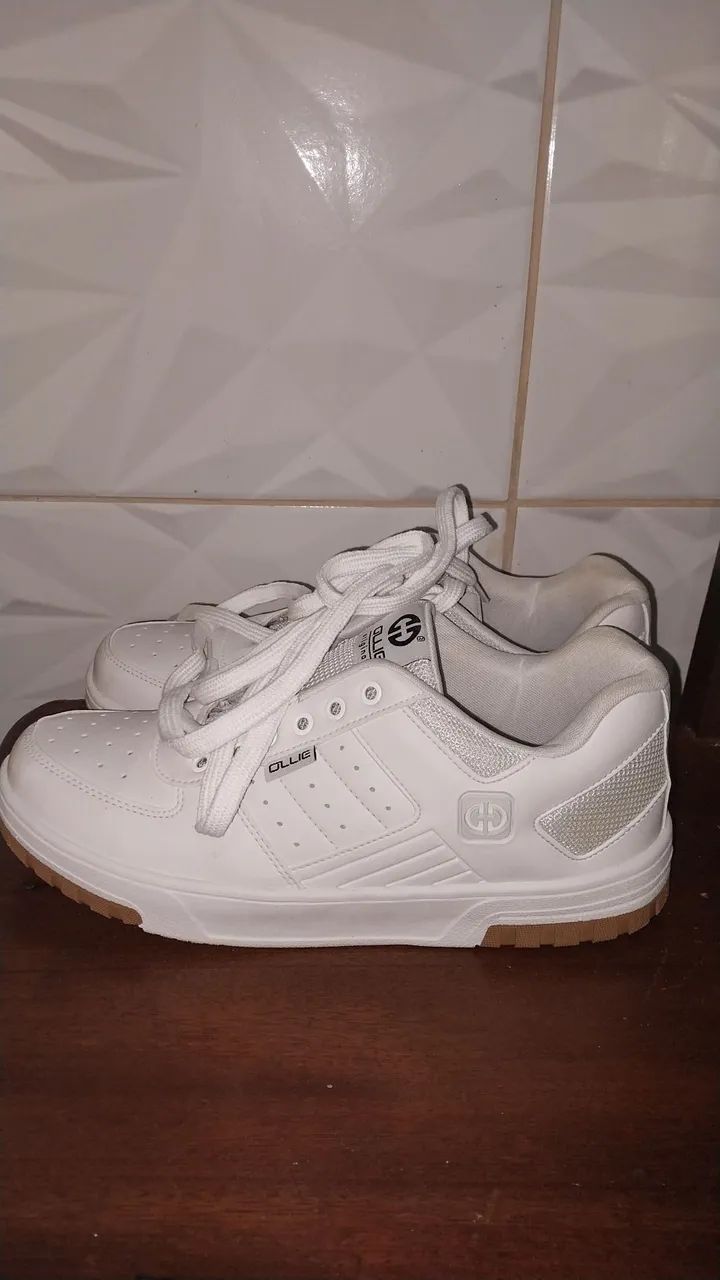 Tênis branco masculino - Foto 4