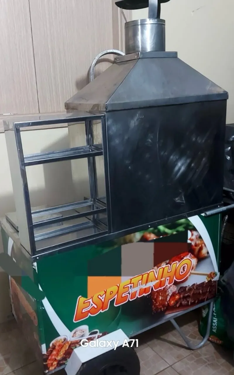 Carrinho de churrasco