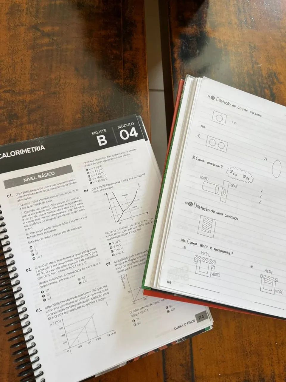 Manuscrito e Apoatila de exercícios Chama o Físico - Foto 4