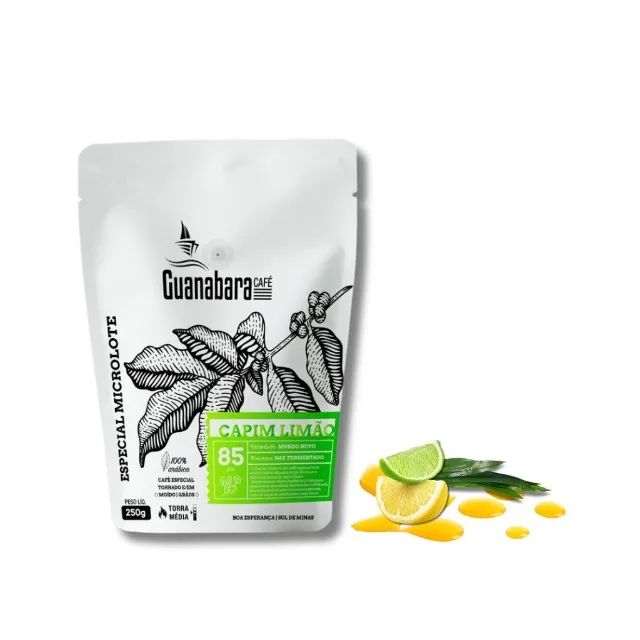 Café Especial Microlote Guanabara Capim Limão 250 g - Torra Média