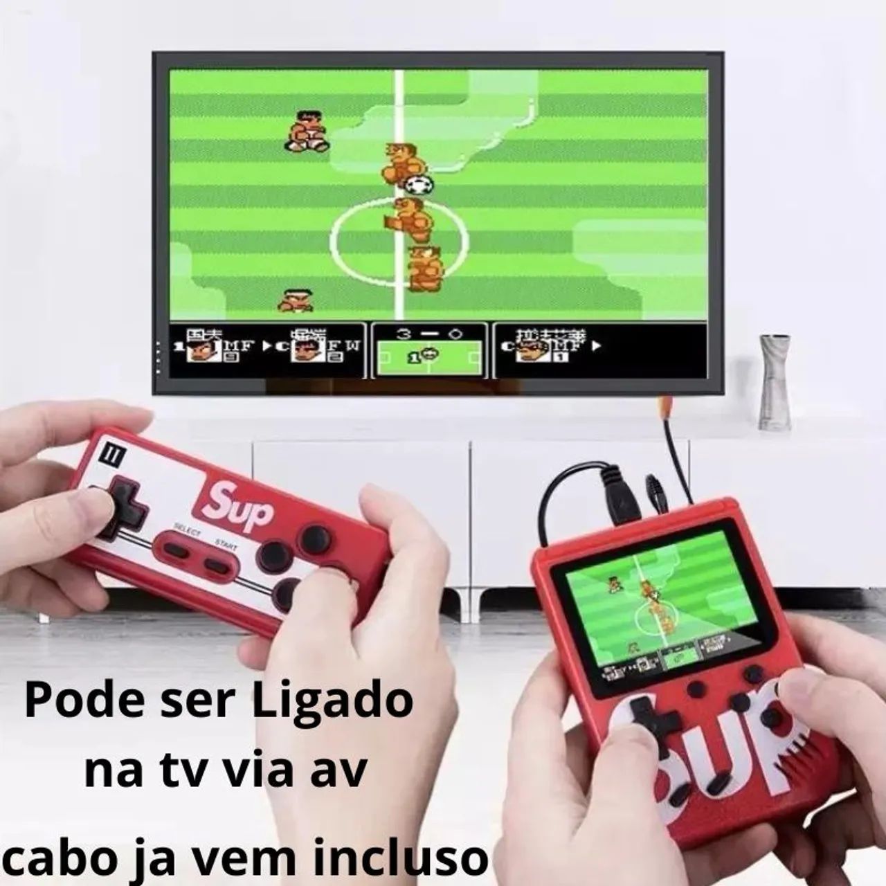 Mini Game retro Sup com controle para tv - Foto 4
