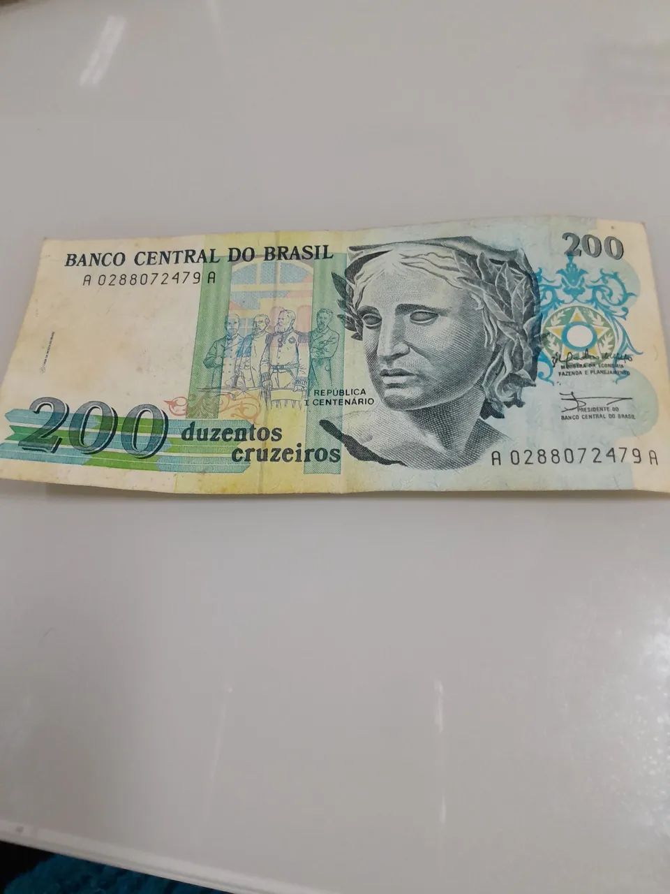 Nota de 200 Cruzeiros - Brasil