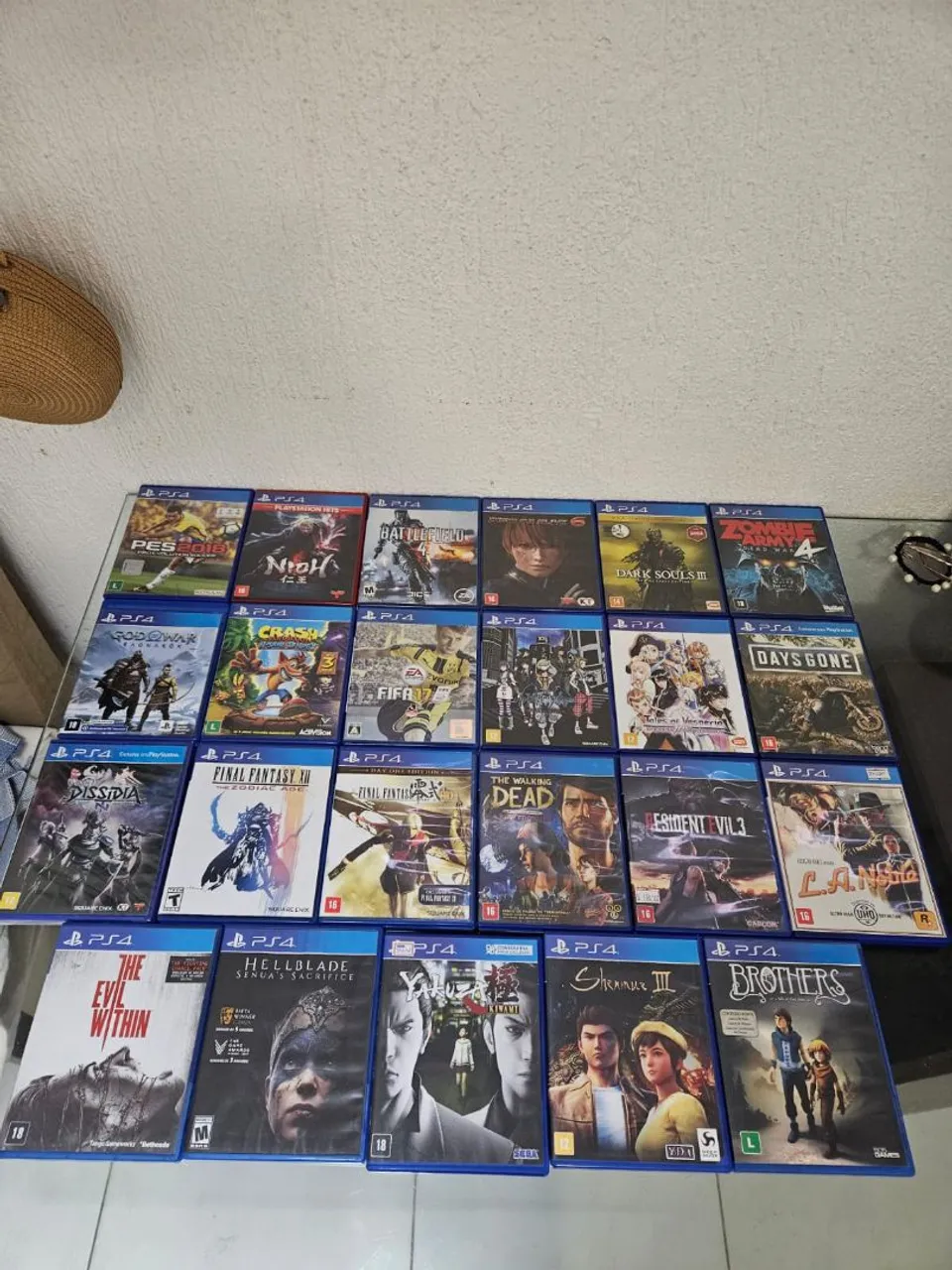 Coleção de Jogos PS4 - Diversão Garantida!