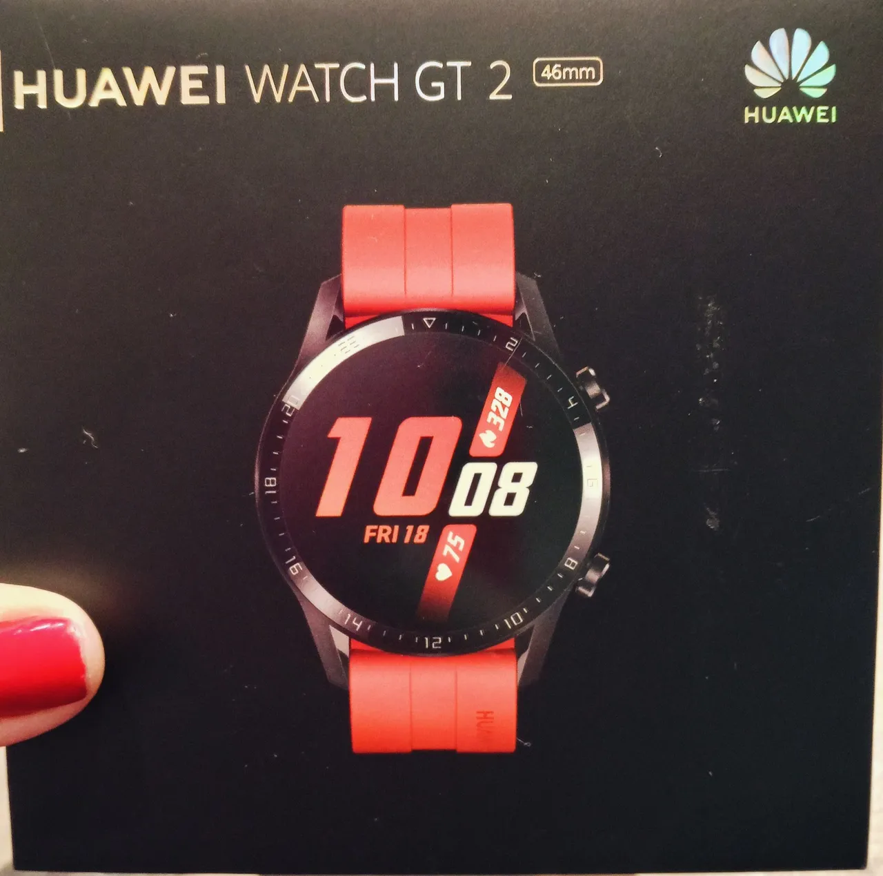 【新品未使用】HUAWEI Watch GT2e 46mm Lava Red Grade2B - HUAWEI Watch GT 2e Red Lava | 46 mm