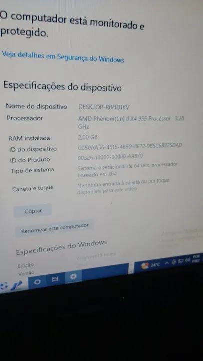 Computador com monitor CPU Usada - Foto 3