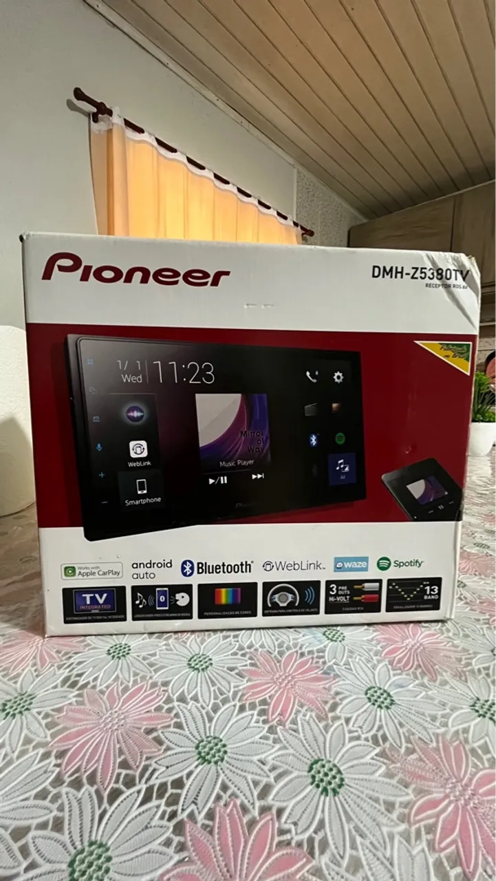 Central Multimídia Pioneer DMH-Z5380TV - Android Auto