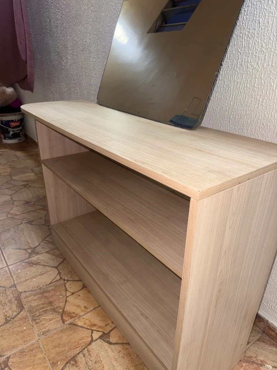 Rack 100% mdf com espelho 64960521522817121