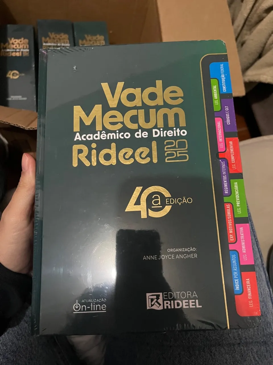Vade Mecum Acadêmico de Direito Rideel 2025 - 40ª Edição