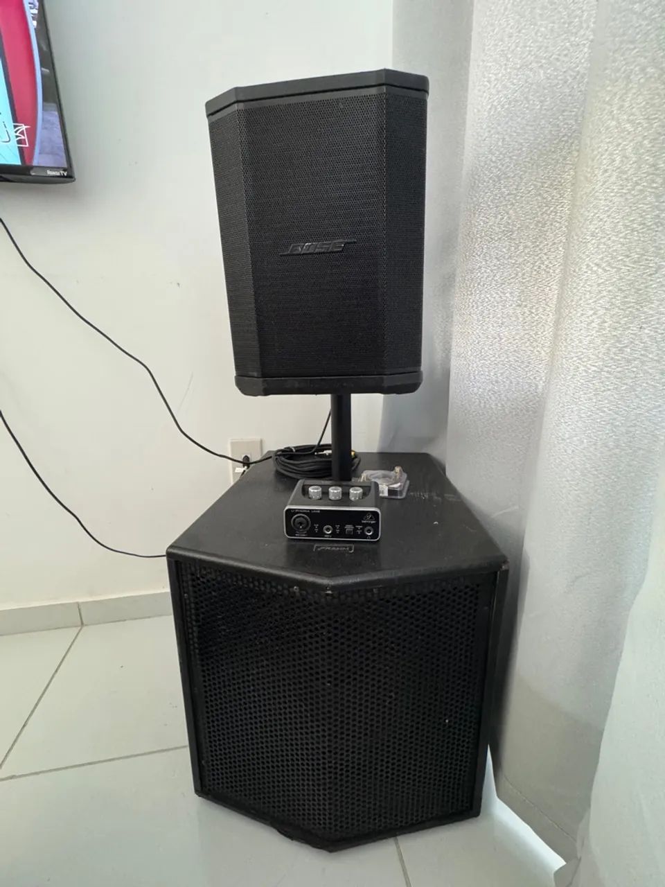 Caixa de Som Bose pro  + sub de 12 da frahm qualidade.  - Foto 2