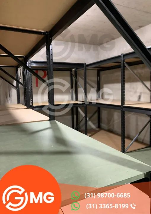 Prateleira Mini Porta Pallet Estante para Estoque - Foto 3