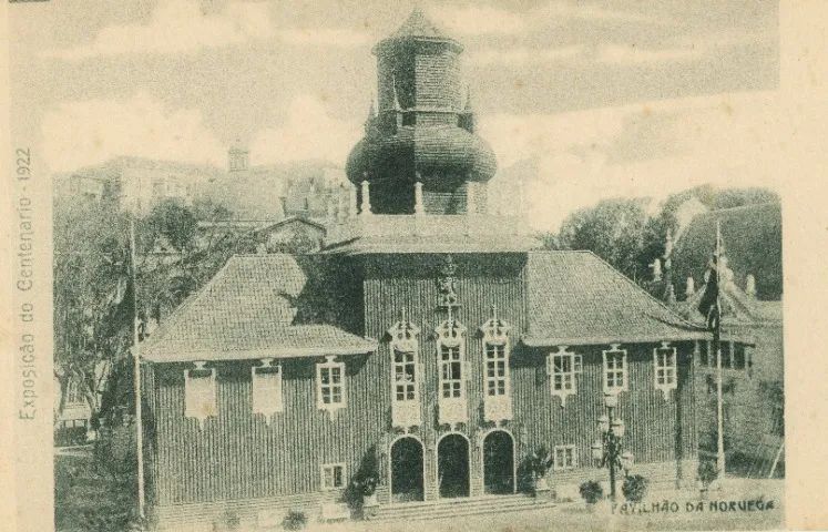 Conjunto de 40 cartões postais da Exposição do Centenário, Rio de Janeiro, 1922 - Foto 3