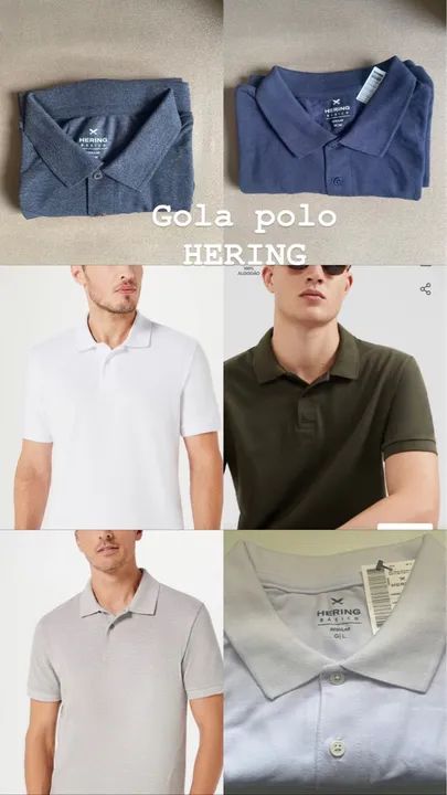 CAMISA GOLA POLO HERING - Foto 3